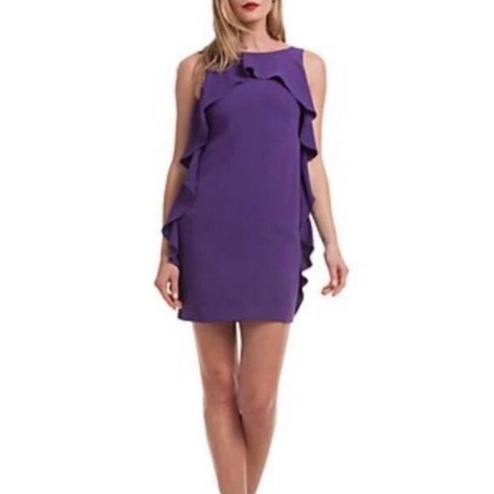 New Trina‎ Turk Cosmopolitan Ruffle Dress